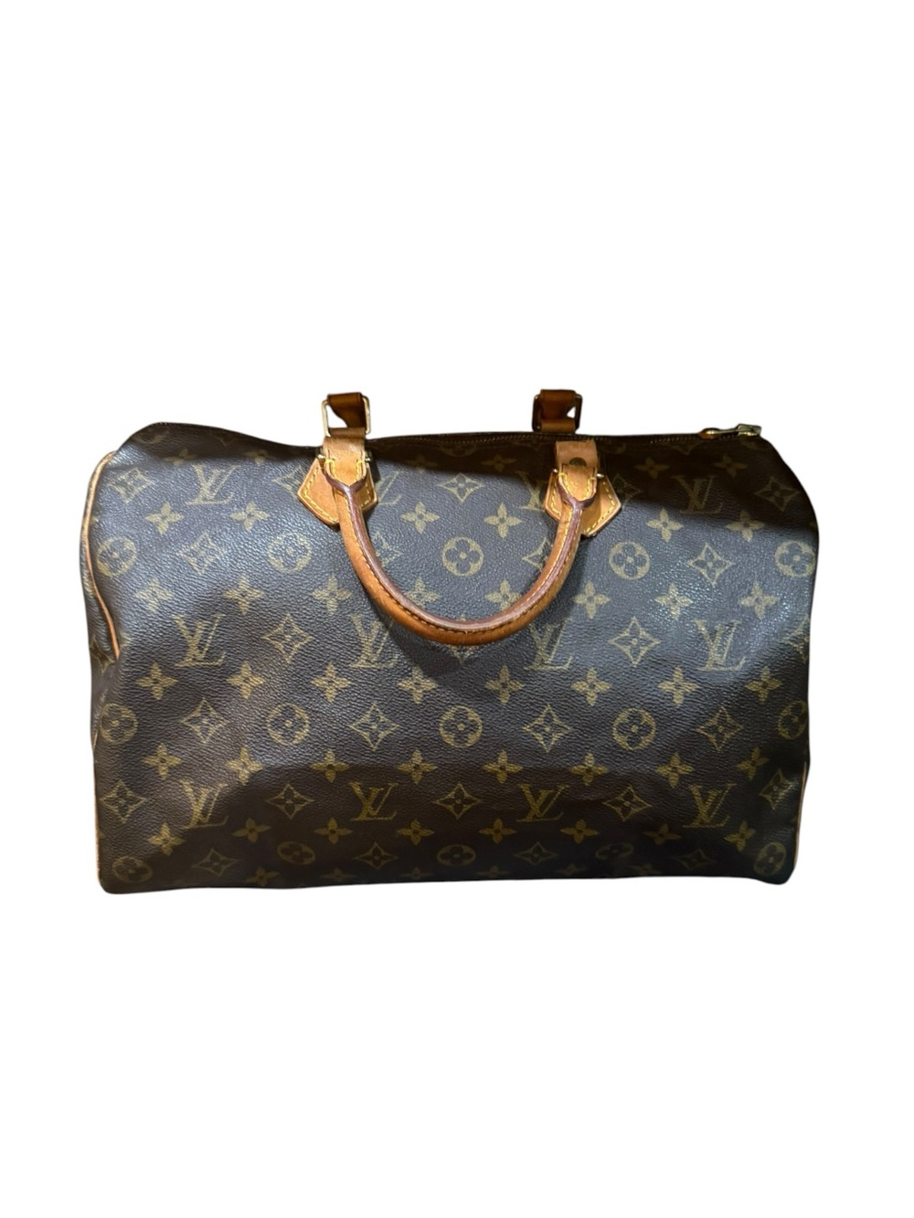 Vintage 1999 Louis Vuitton Speedy 35 Monogram Canvas Boston Bag - Picture 9 of 9